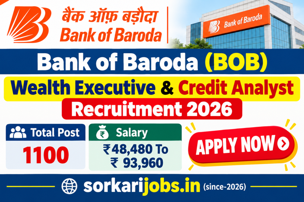 Bank of Baroda SO Recruitment 2026