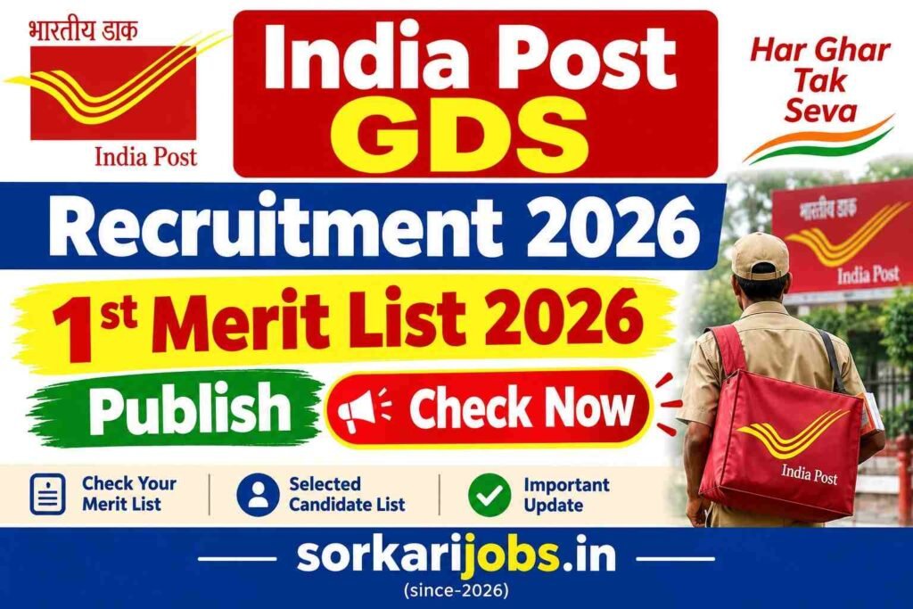 India Post GDS Recruitment 2026