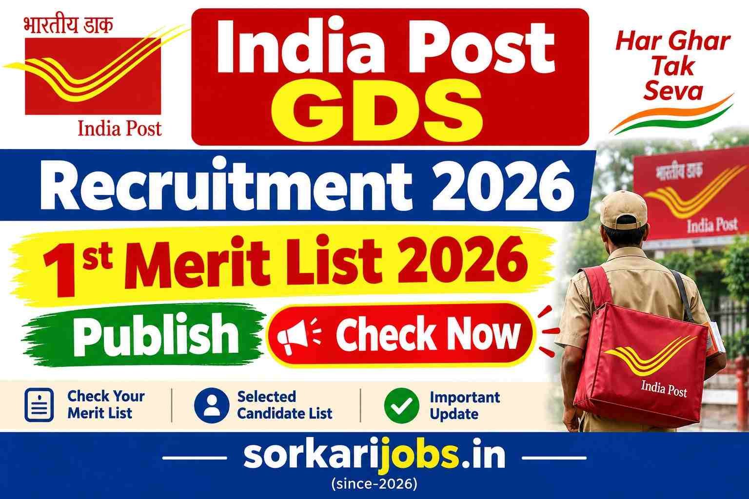 India Post GDS Recruitment 2026